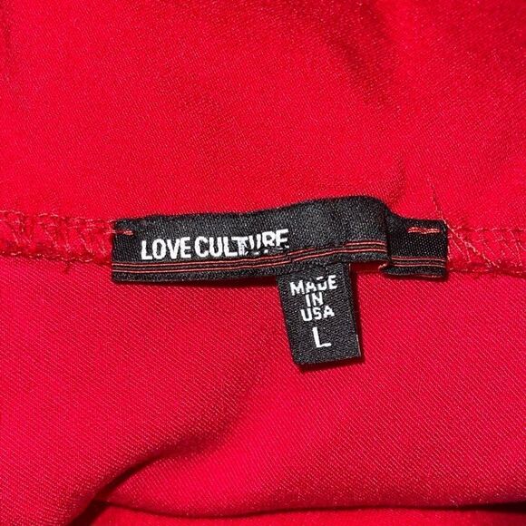 Love Culture Sexy Off Shoulder Red Dress - Picture 9 of 11